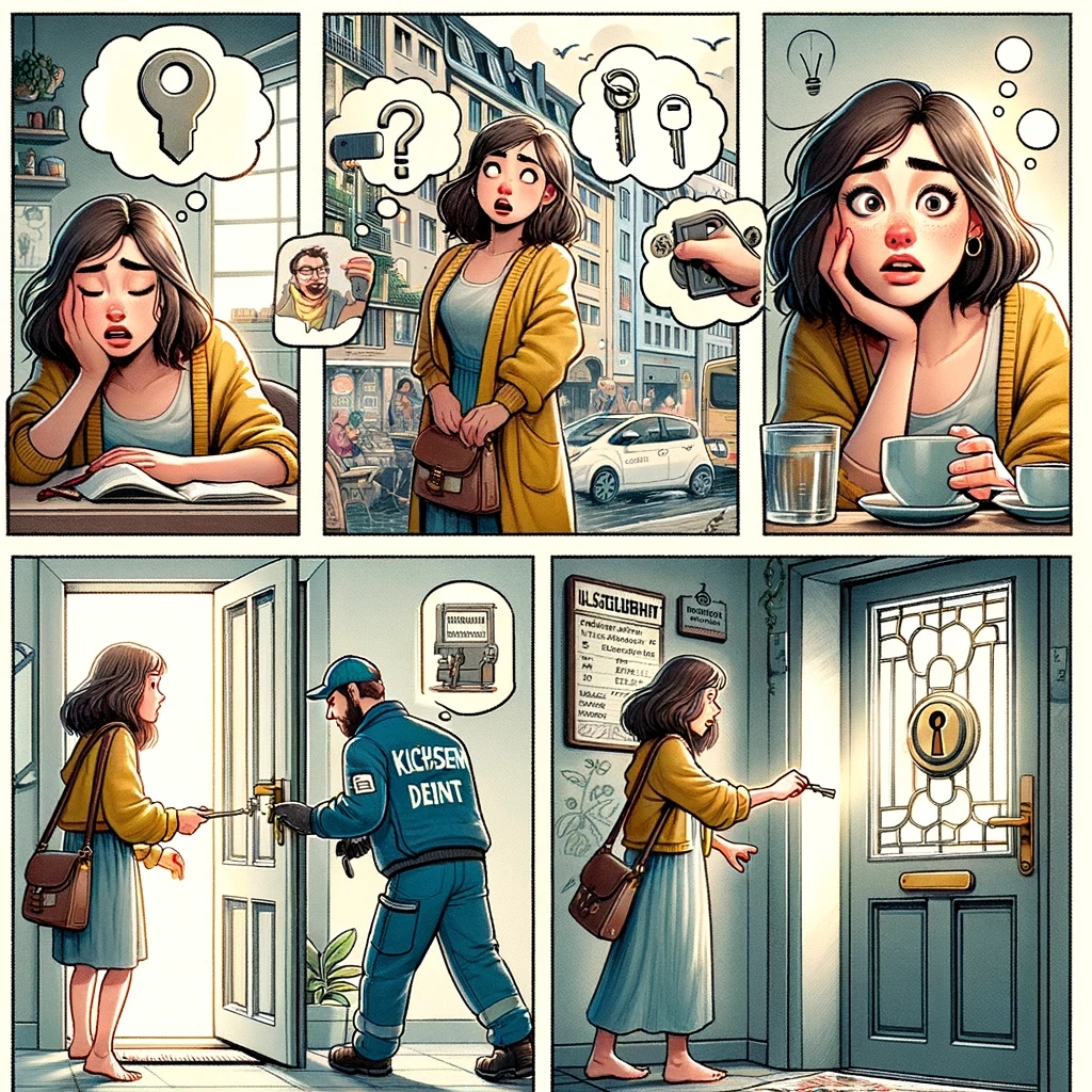 Wo ist Schlüssel :)